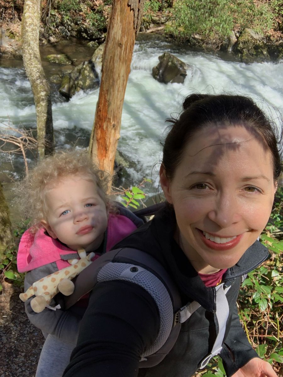 Dr Jack Hiking With Margot In The Smokey Mountains
